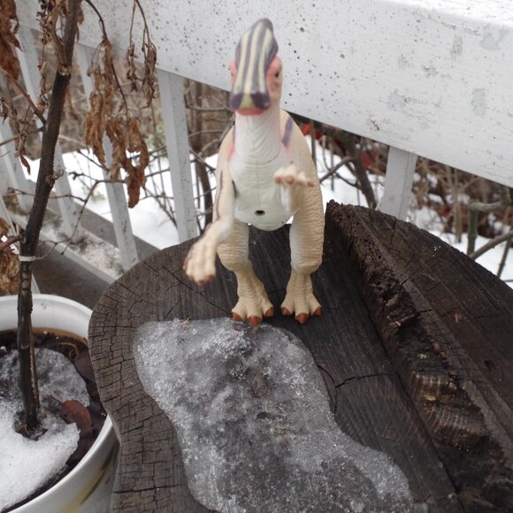 Vintage Jurassic Park Parasaurolophus Dinosaur - Picture 4 of 5